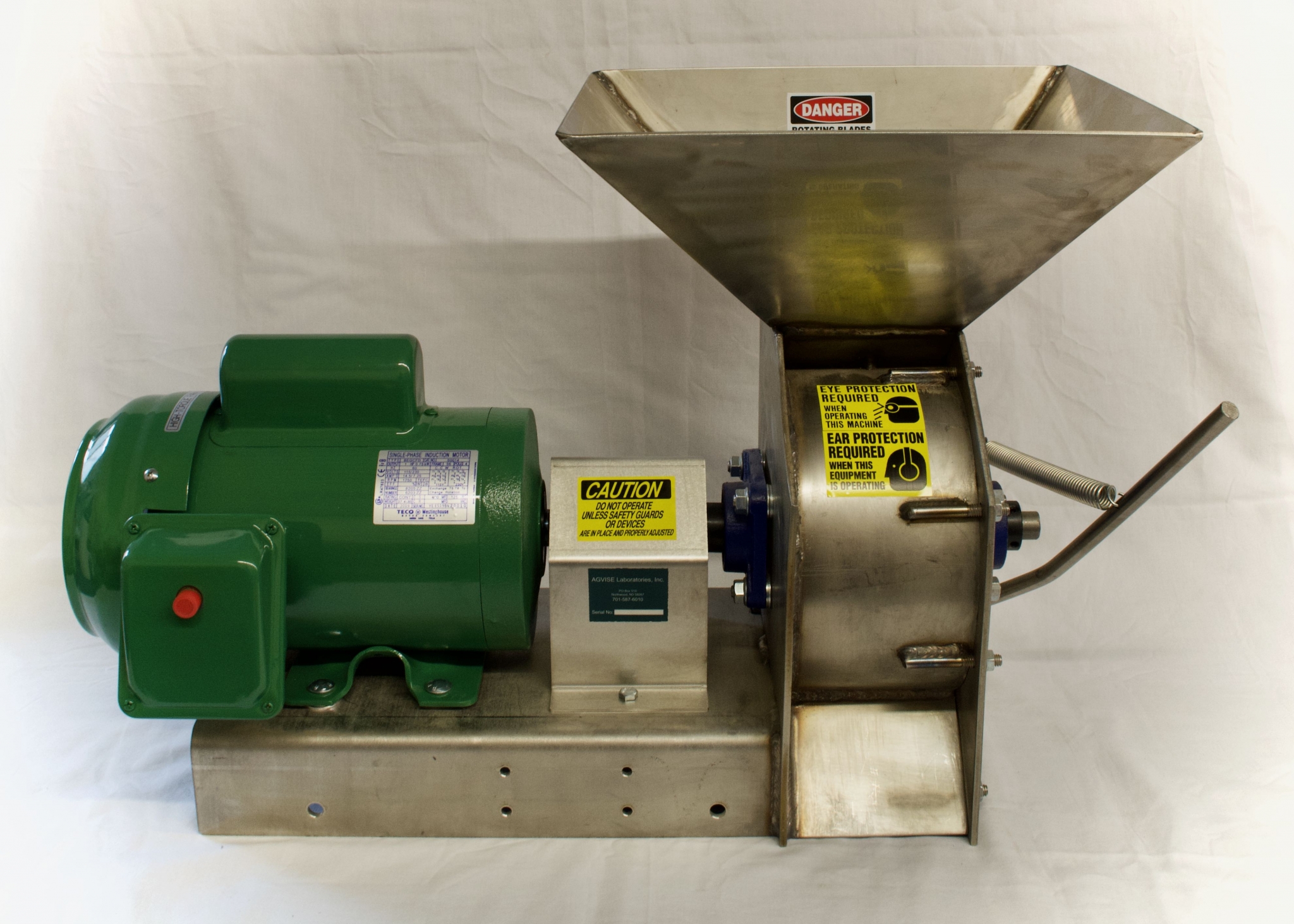 Stainless Steel Soil Grinder Agvise Laboratories