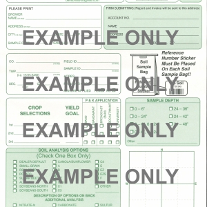 Soil Sample Bag, Pre-Cut - Agvise Laboratories