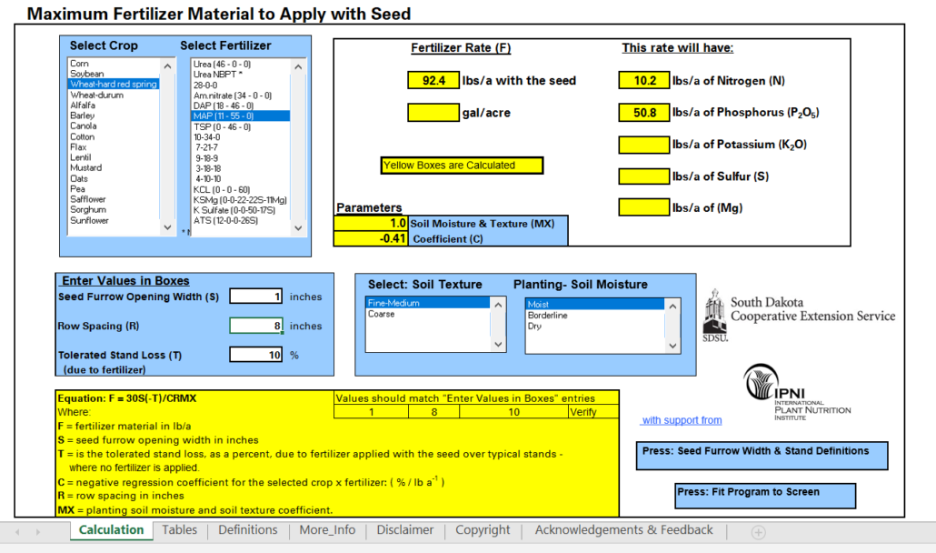 Starter Fertilizer Choosing the Right Rate Agvise Laboratories